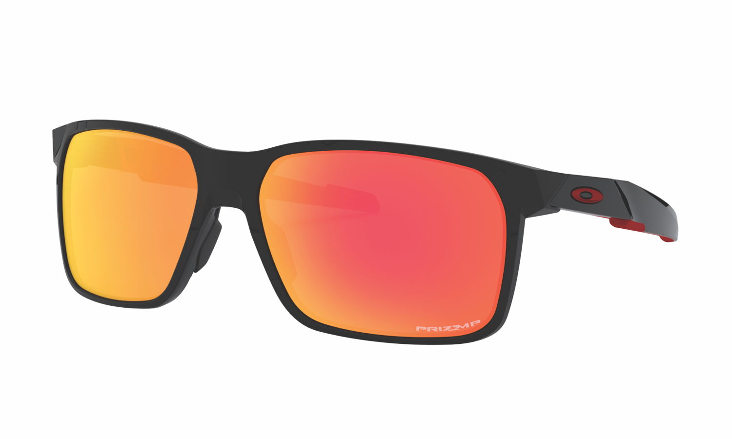 OAKLEY PORTAL X POLISHED BLACK WITH PRIZM RUBY POLARIZED