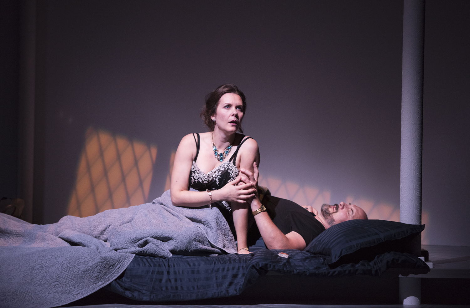 Celine Stubel and Oliver Becker in The Last Wife by Kate Hennig / Photos by Emily Cooper