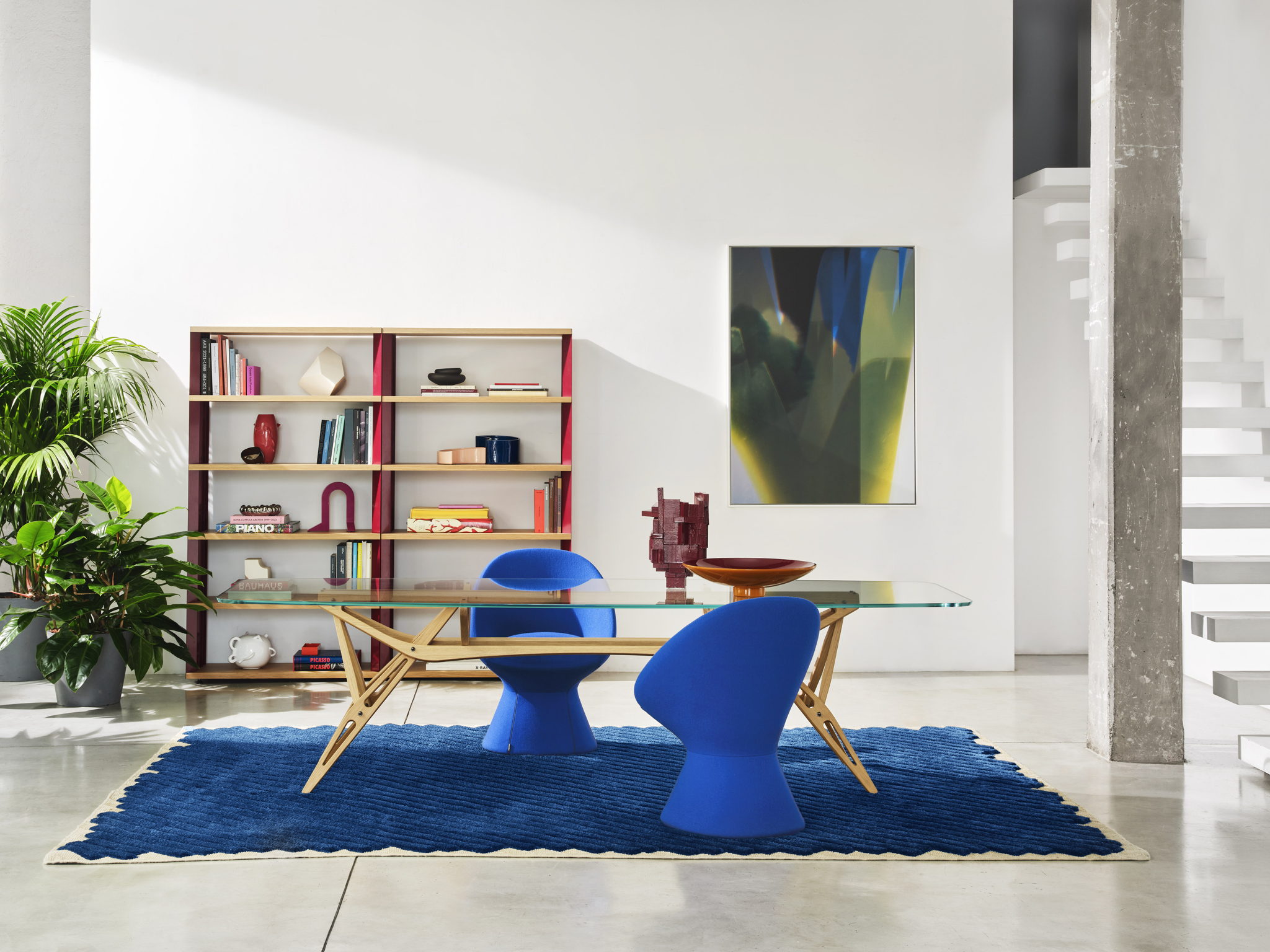 Z24 Books bookcase by Muller Van Severen for Zanotta Z24 Books bookcase by Muller Van Severen for Zanotta