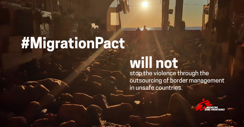 Migration Pact 2023. Copyright MSF