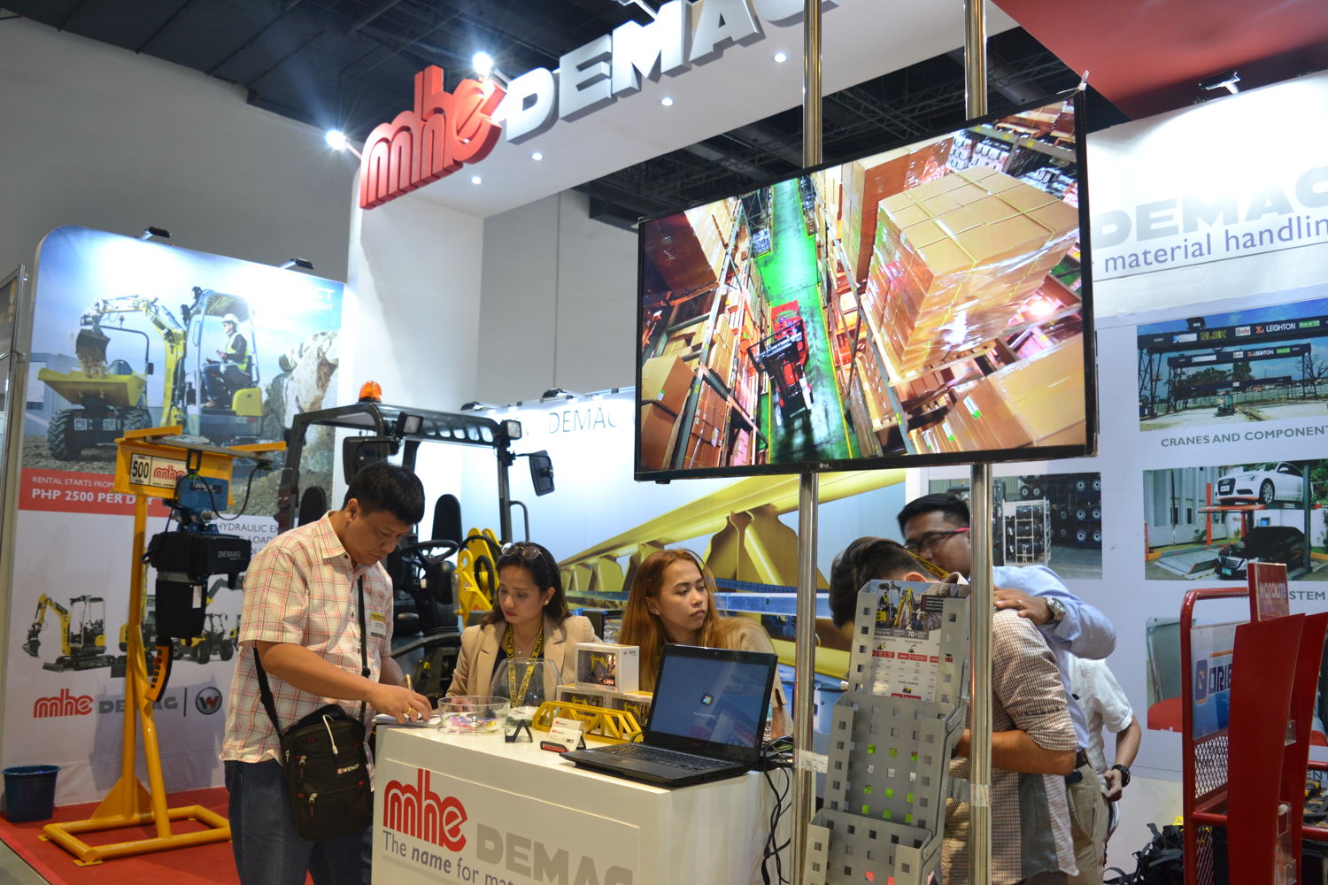 In the Philippines, MHE-Demag and its principal Wacker Neuson enjoyed a successful outing at the 2018 Philconstruct Manila. 