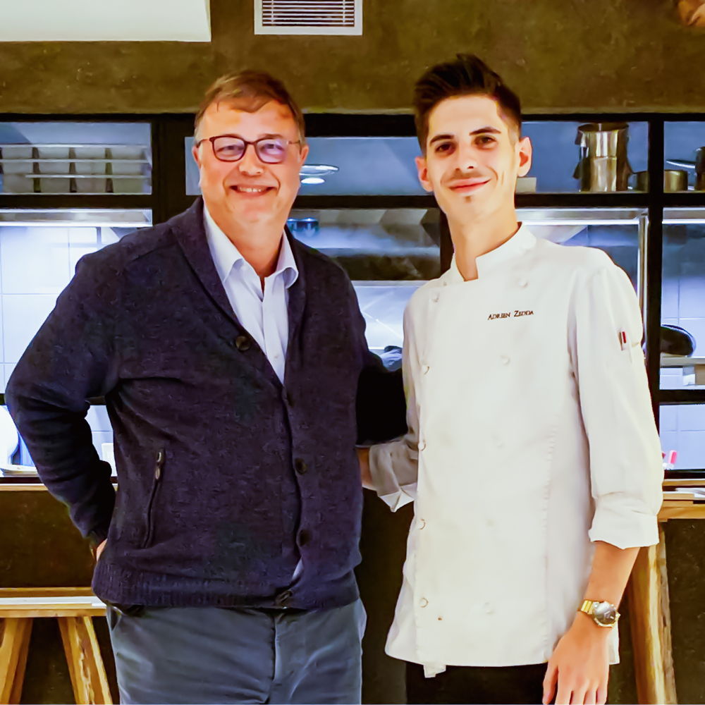 Frank Fol & Adrien Zedda, Chef @Culina Hortus - Gagnant We're Smart Best Vegetarian Restaurant World 2020
