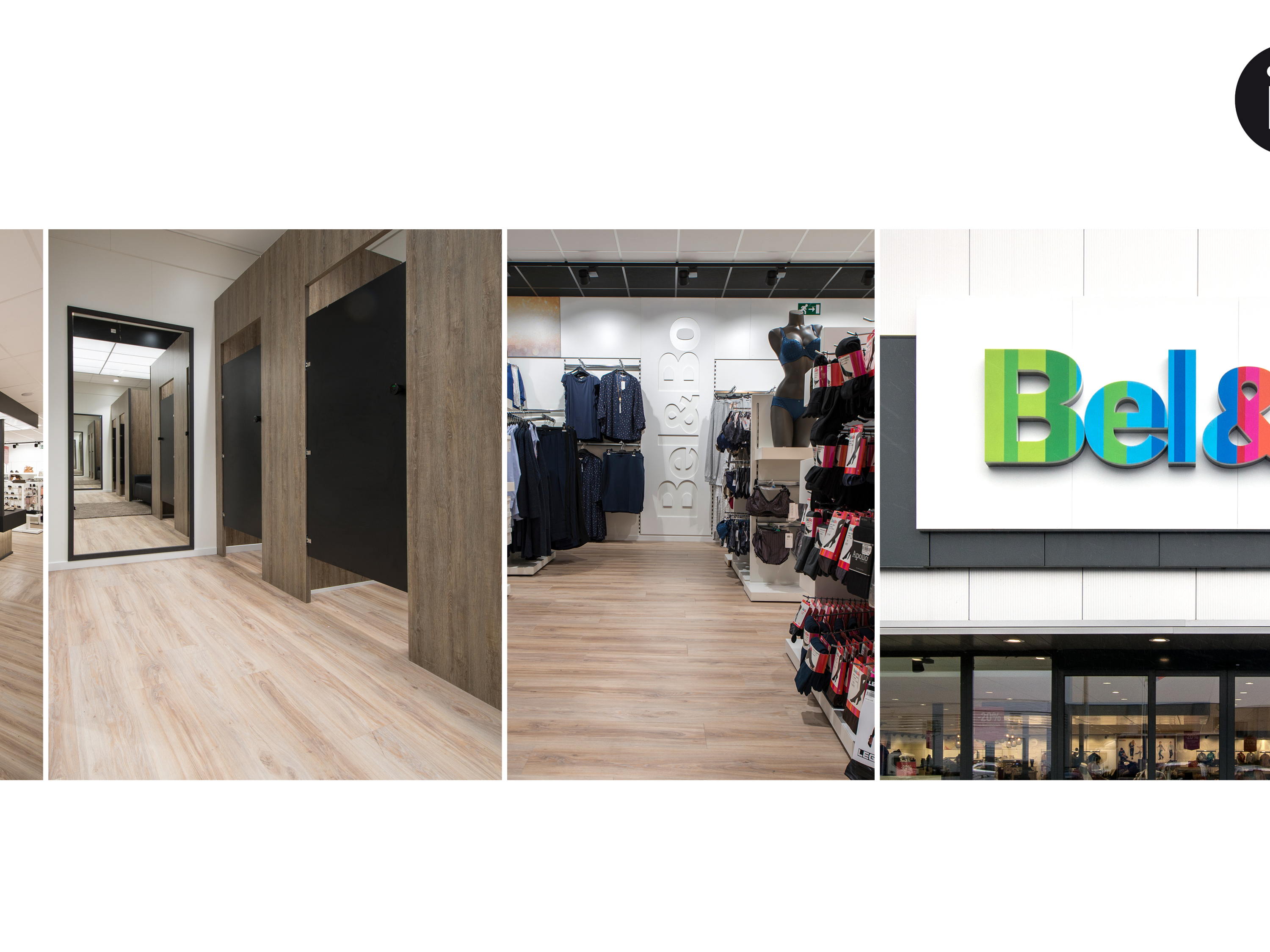 Un sol robuste neutre pour créer une ambiance chaleureuse dans les magasins Bel&Bo