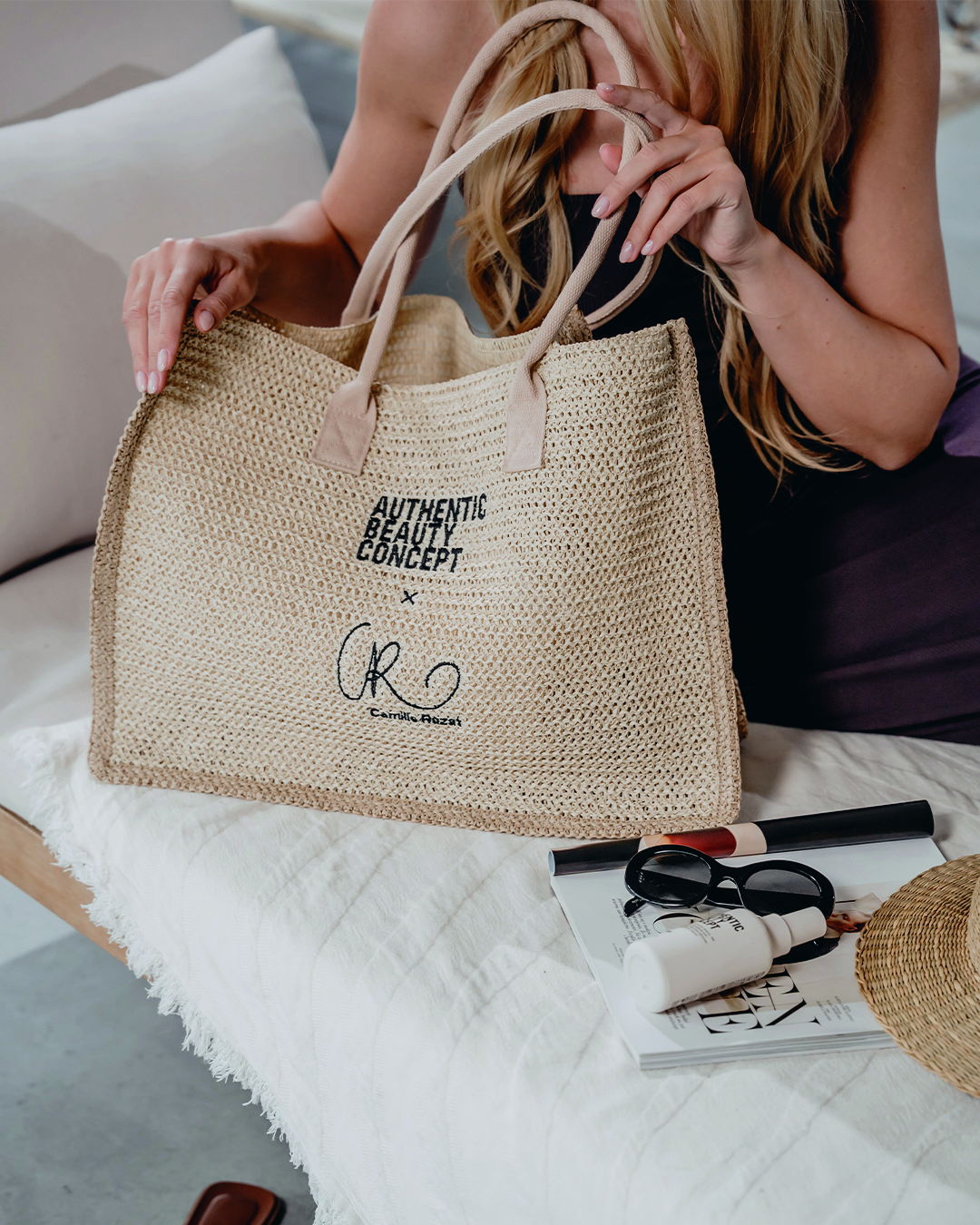 Authentic Beauty Concept Summer Beach Bag