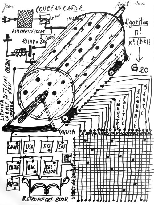 Jean Katambayi, Concentrator, 2020