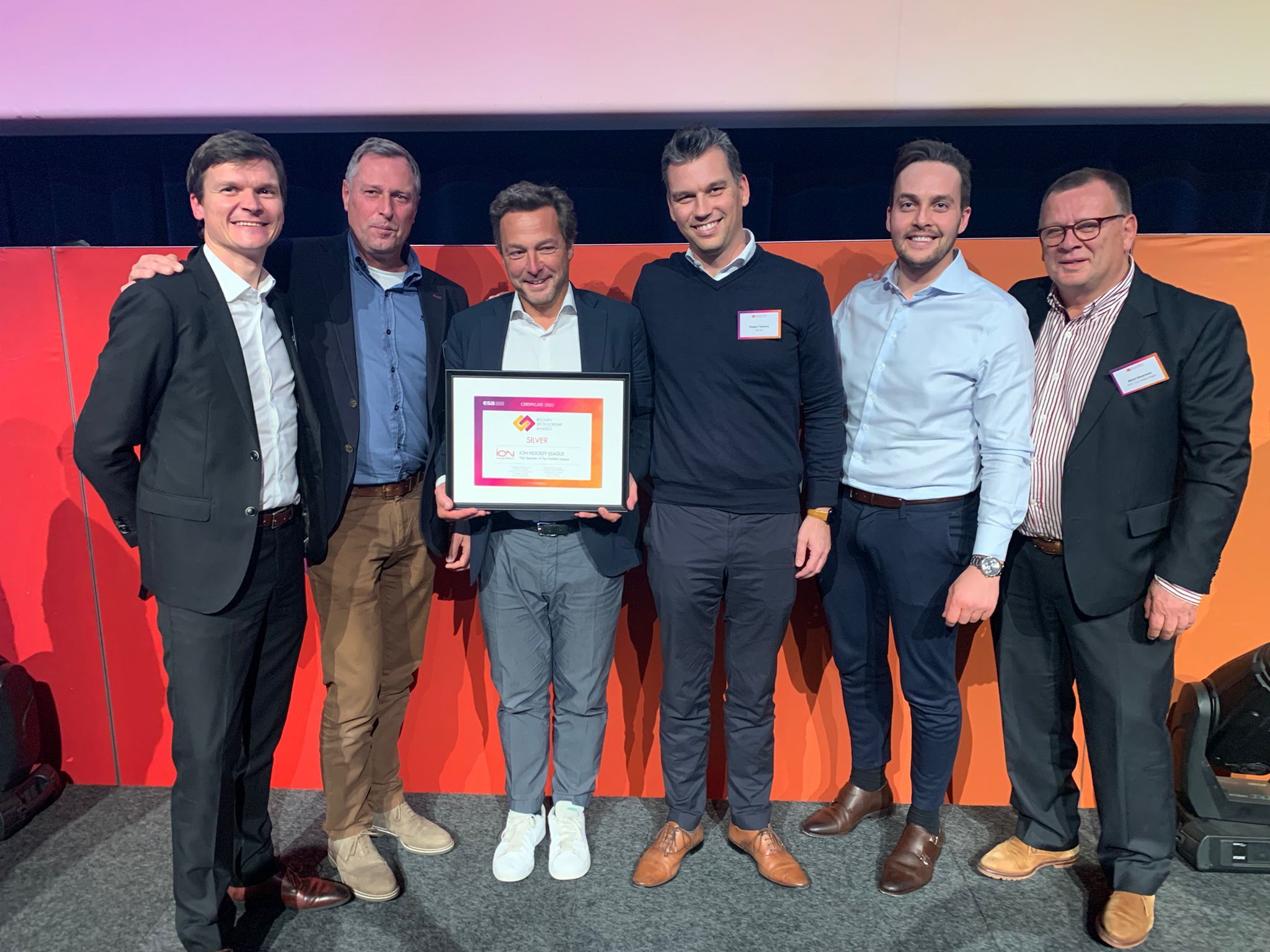Belgian Sponsorship Awards reward ION Hockey League
