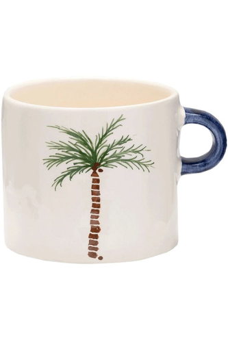 Anna+Nina Beker Palm Tree Mug JUTTU €22,95