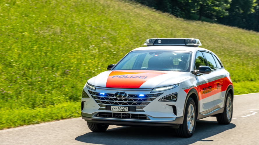 Hyundai NEXO @ Kantonspolizei Zürich