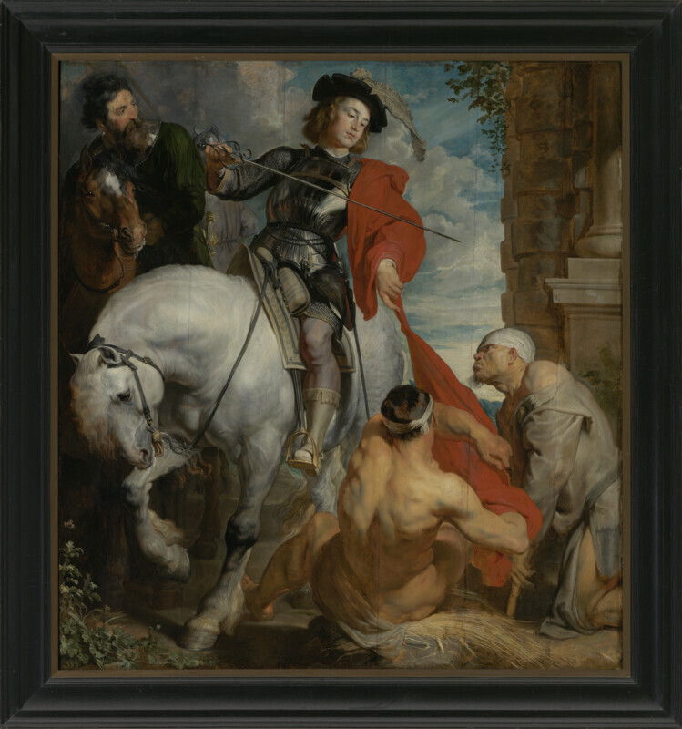 Anthony van Dyck, 1625, De Heilige Martinus, Sint-Martinuskerk Zaventem, foto: Cedric Verhelst, publiek domein.