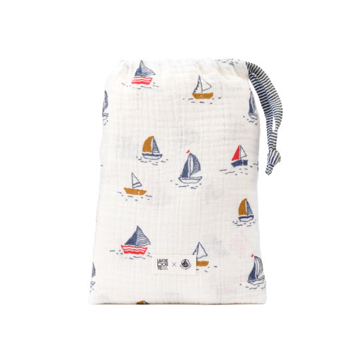 La Redoute Intérieurs x Petit Bateau_Set of 3 croquet-finish nappies_40EUR