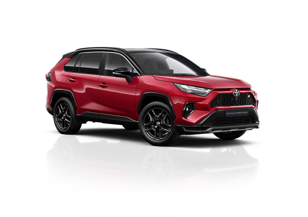 Toyota RAV4 plug-in hybrid without background