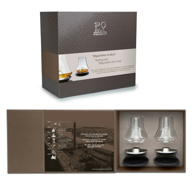 LES IMPITOYABLES whiskyglas cadeaubox - € 78