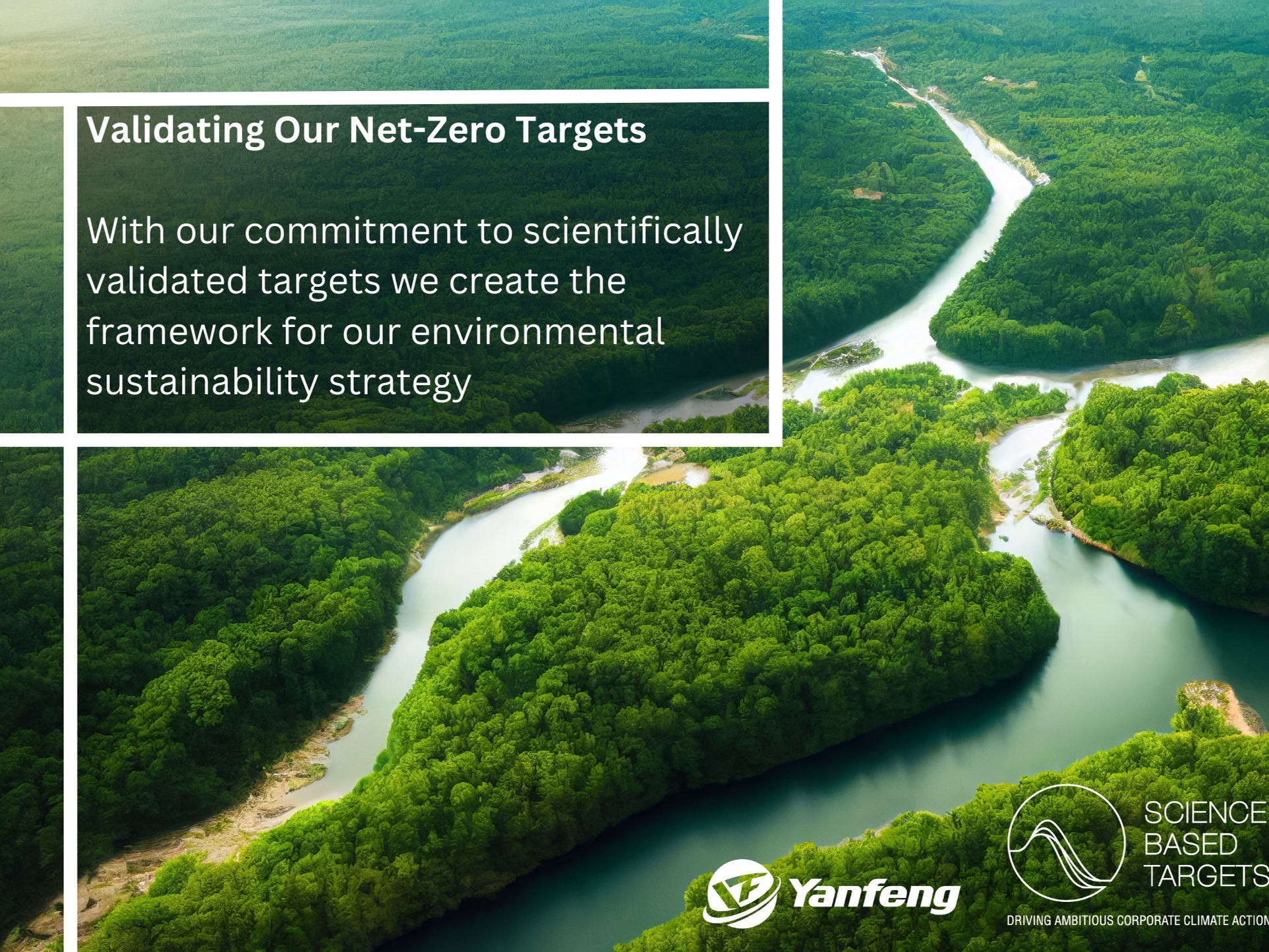 Science Based Targets initiative validates Yanfeng emissions reduction targets 