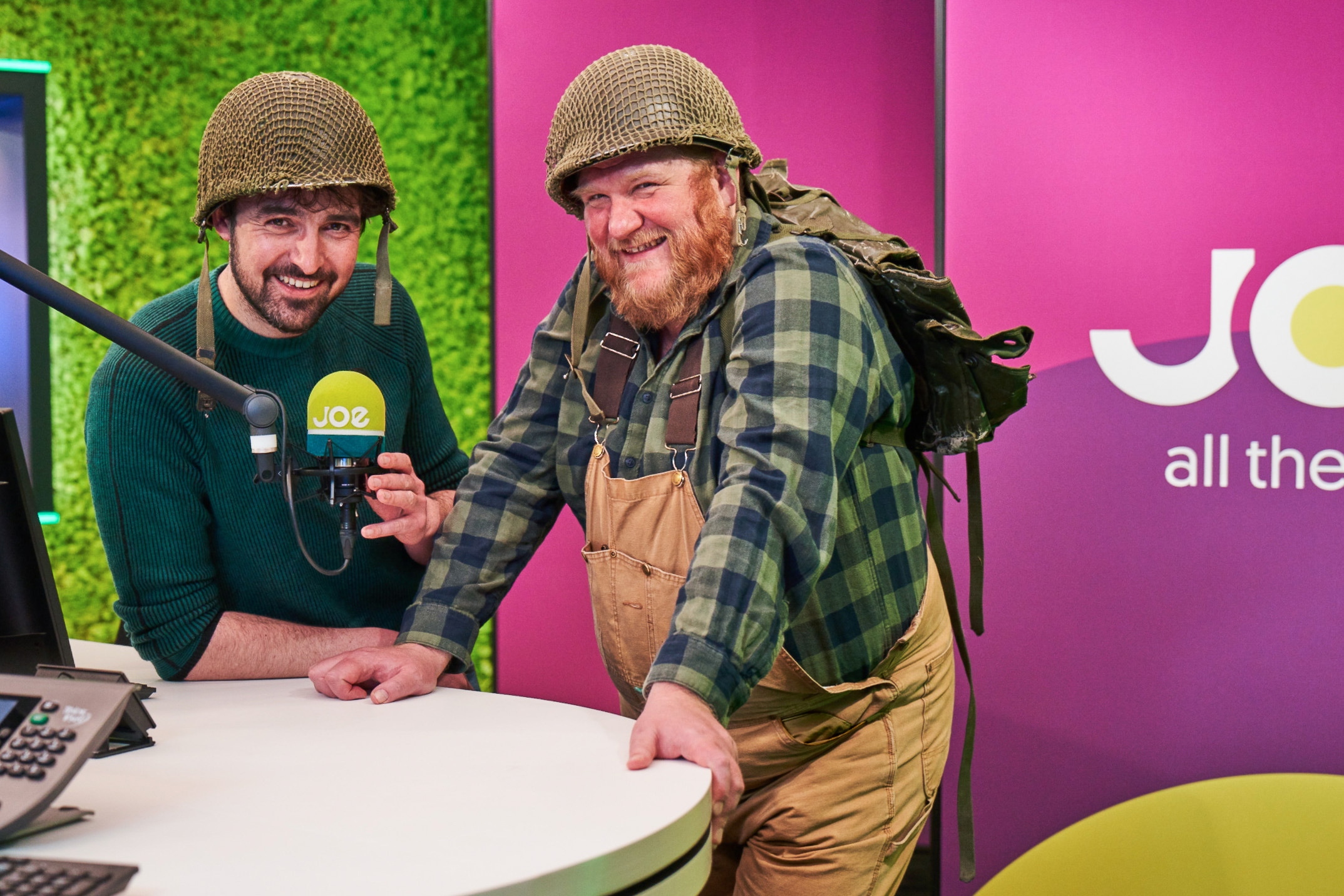 Joris Hessels en Dominique Van Malder voor het eerst écht op de radio