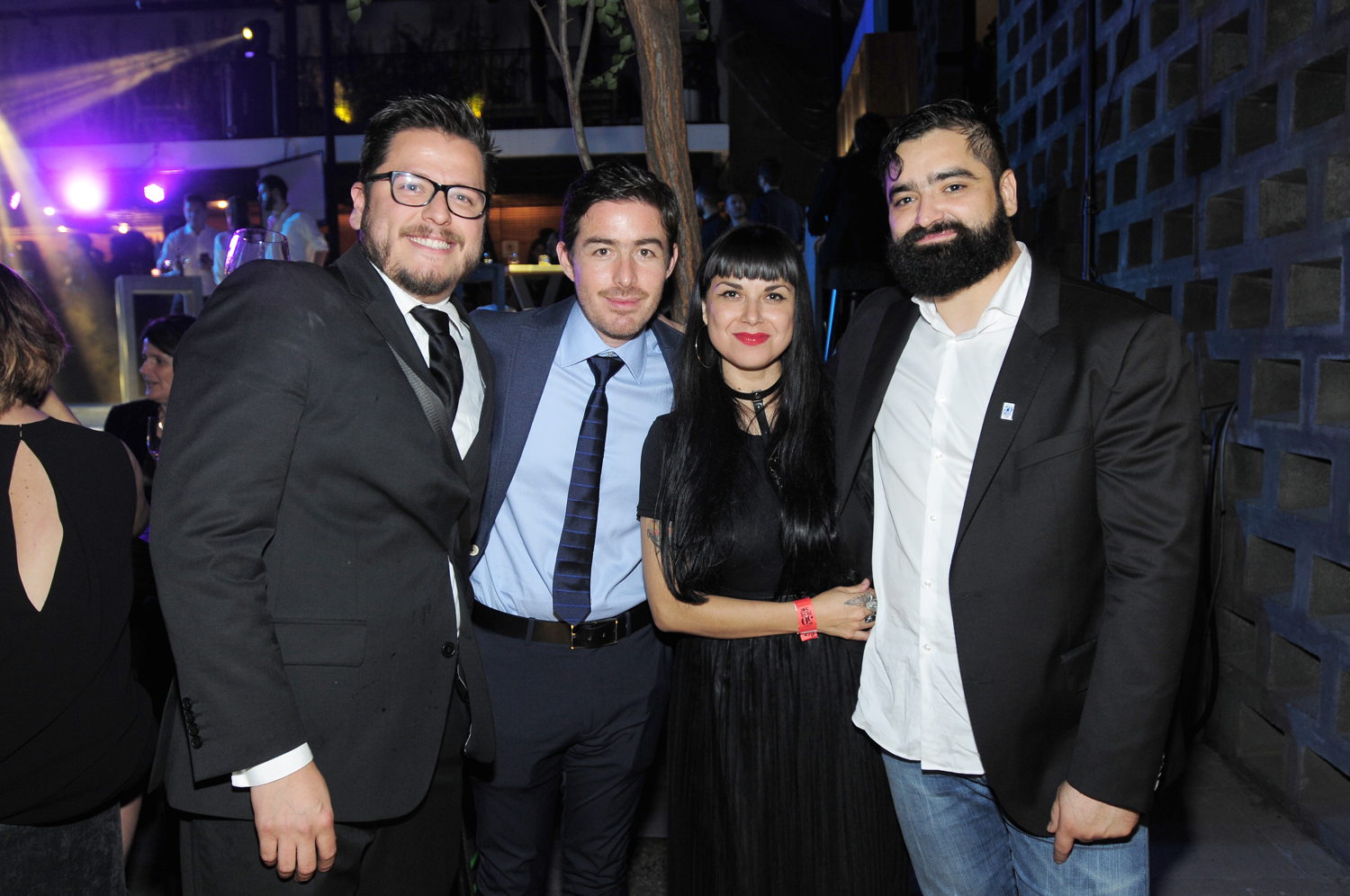 Pablo Mata, Fernando Pérez, Abigail Vázquez y Francisco Ruano