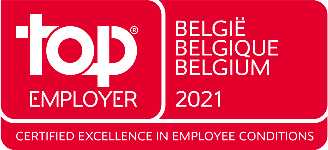 Orange Belgium, élu TOP EMPLOYER pour la 10e année consécutive