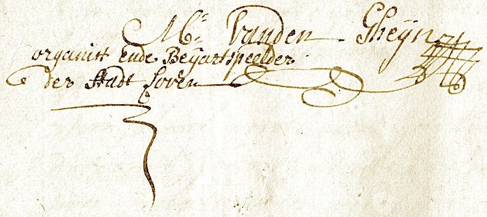 Handtekening Matthias Vander Gheyn
