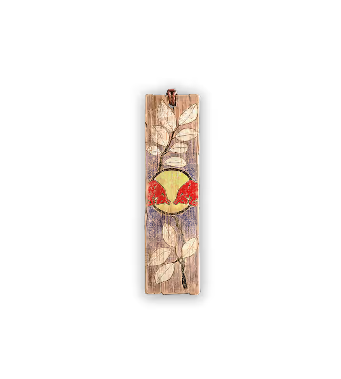 Red Bull Wooden Plaque Trinket.