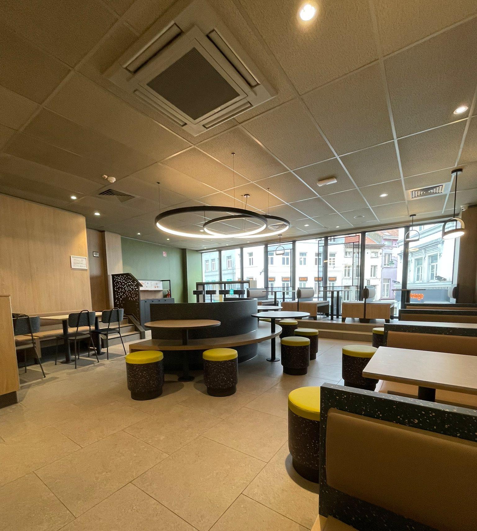 McDonald's in Elsene heropent na renovatie