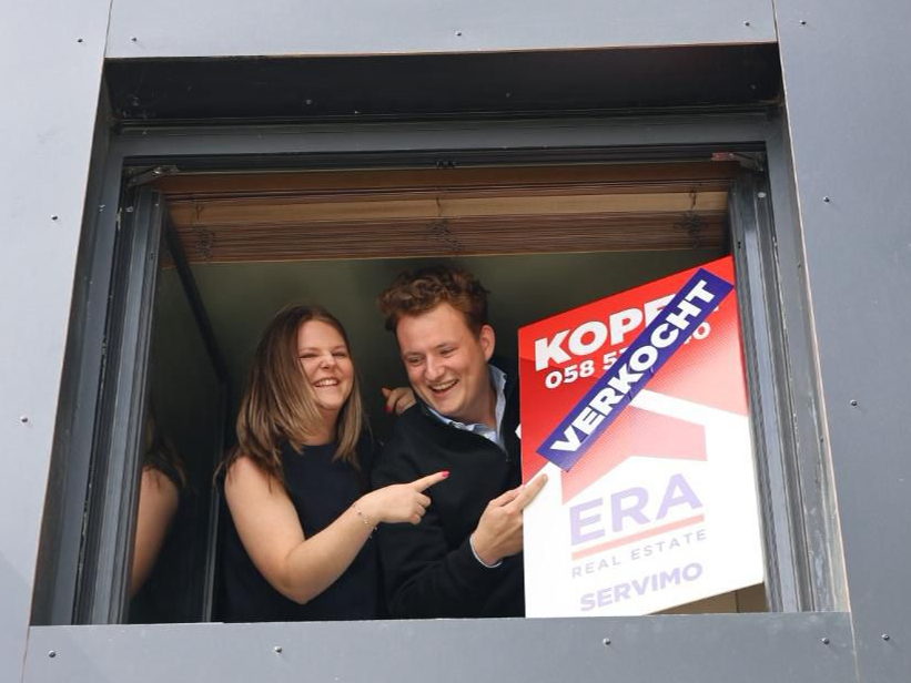 ‘Huis Gemaakt’-droom wordt werkelijkheid 
voor Seppe en Axelle 