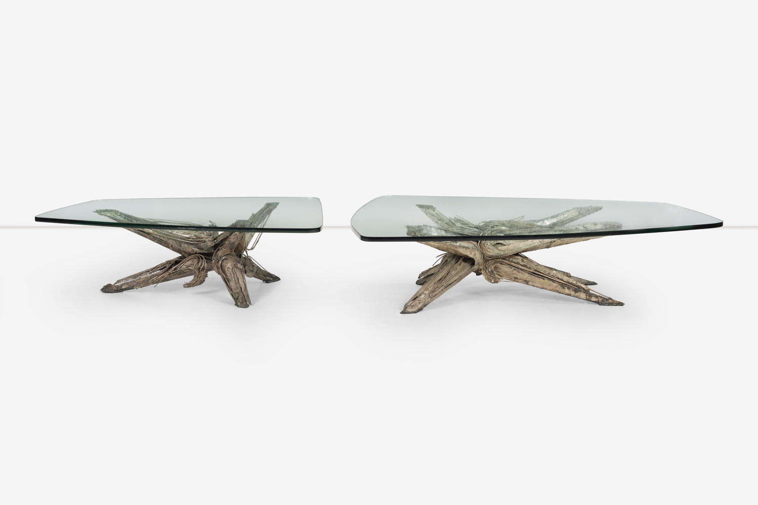 Brutalist Cocktail Tables, by Arthur Elrod at CONVERSO. Image courtesy of CONVERSO