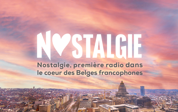 Nostalgie, toujours première radio dans le cœur des Belges.