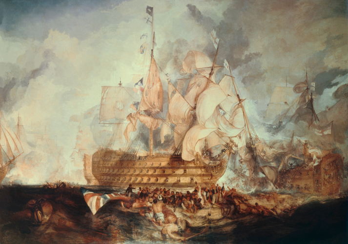 The Battle of Trafalgar, J.M.W. Turner. AKG75650 © akg-images