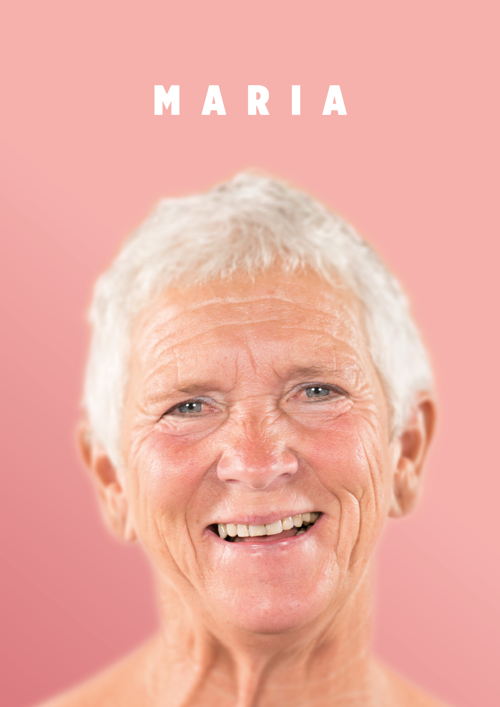 Maria, 68 jaar, weduwe.
Hombeek. 