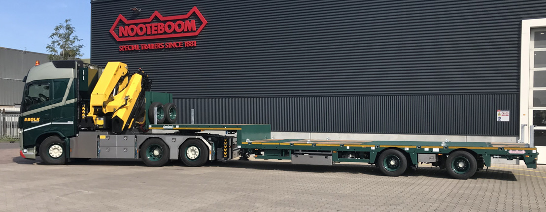 Nooteboom supplies 10 new semi low-loaders to Bolk Transport