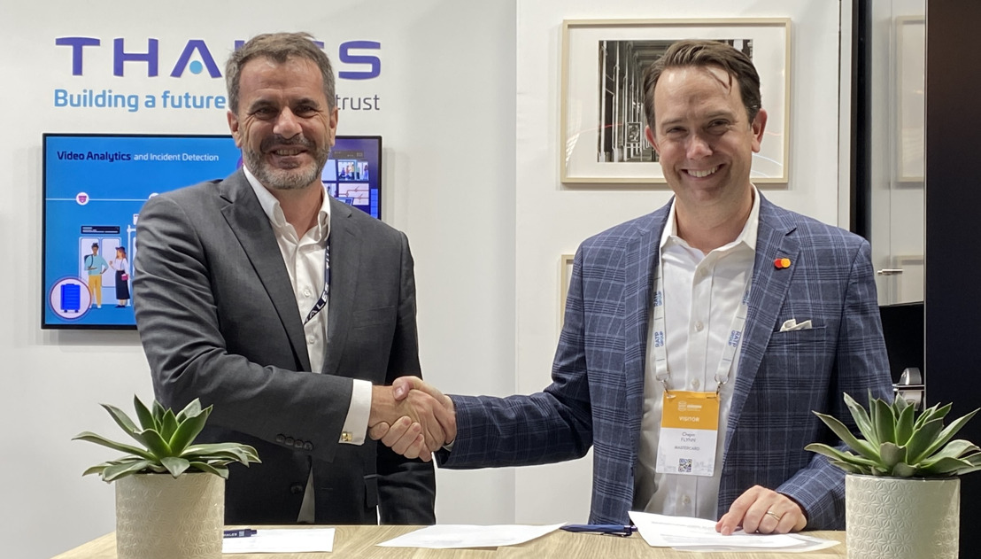 Thales signe un protocole d’accord avec Mastercard, leader mondial des solutions de paiement