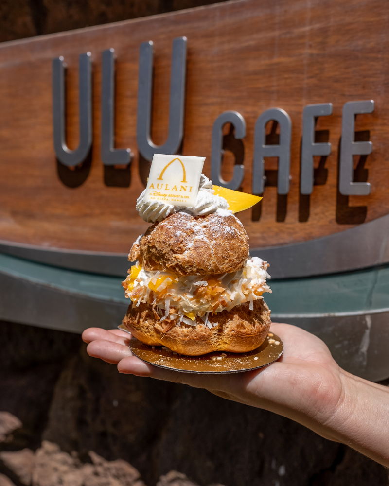 Mango Pineapple Cream Puff. Courtesy of Aulani, a Disney Resort & Spa.