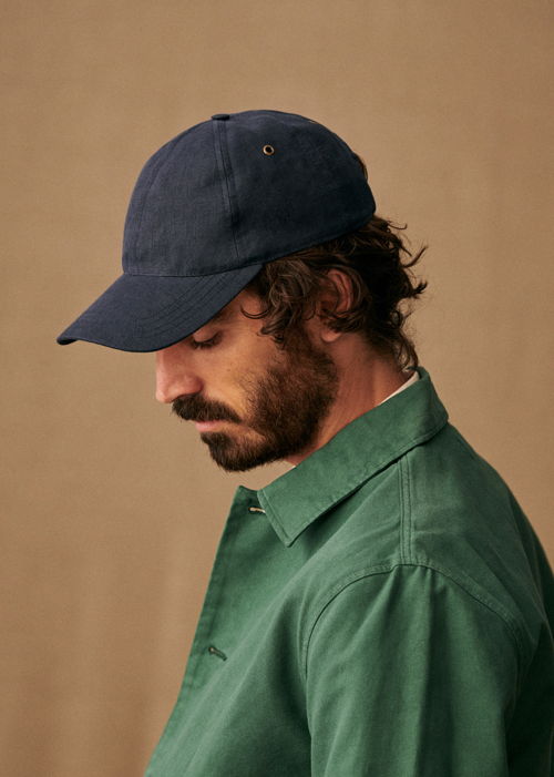 Octobre Editions - Casquette Chase lin Marine