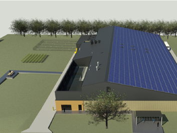 Klimaatneutrale, energieflexibele proefaccommodatie voor ILVO pluimveeonderzoek