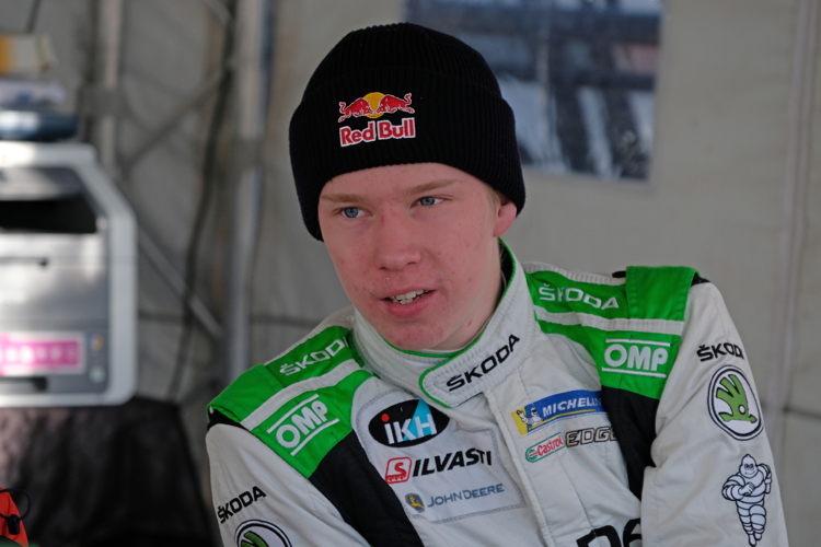 Kalle Rovanperä (ŠKODA FABIA R5), currently third in the WRC 2 Pro category standings of the FIA World Rally Championship, is competing for the first time at the Corsican rally. Kalle Rovanperä (ŠKODA FABIA R5), currently third in the WRC 2 Pro category standings of the FIA World Rally Championship, is competing for the first time at the Corsican rally.