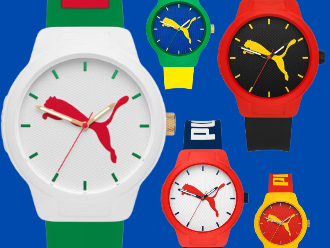 Show Your Colors: nuevos relojes de Puma inspirados en las banderas de las selecciones