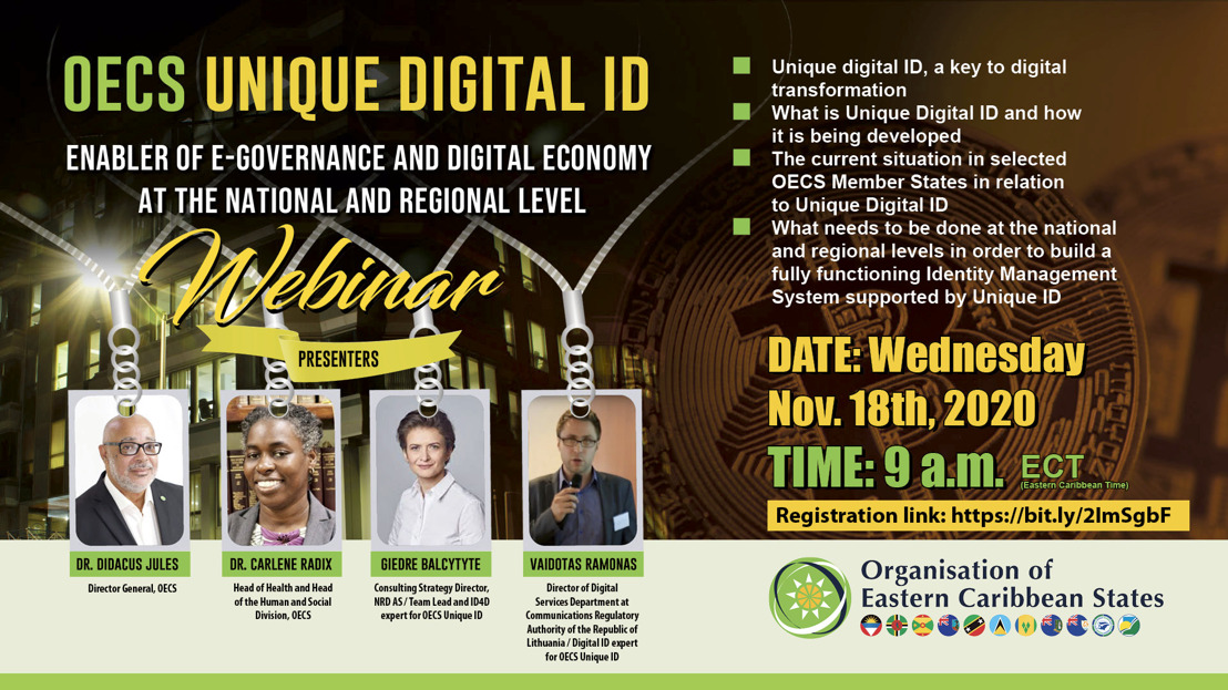 OECS Unique Digital ID: Enabler of e-Governance and Digital Economy at the National and Regional level