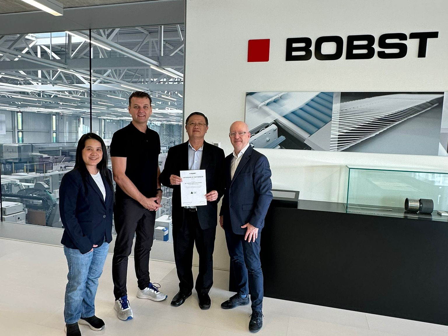 BOBST partners with BJC Graphics to distribute Label solutions in Thailand