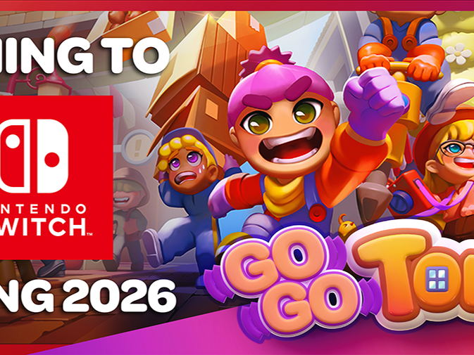 Go-Go Town! Officially Announced for Nintendo Switch, Launching Spring 2026