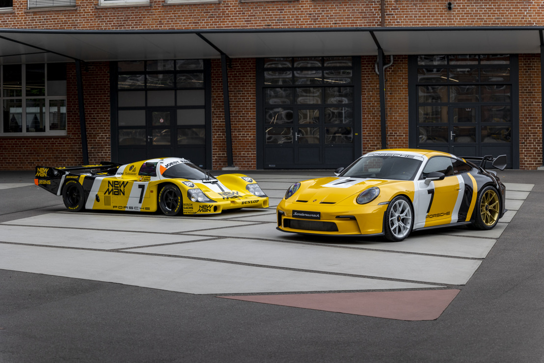 Porsche 911 GT3: based on the 956 that won at Le Mans in 1985