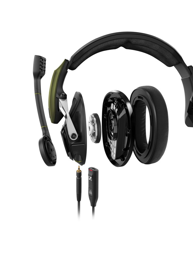 The GSP 550 delivers a remarkable gaming experience: with a perfect combination of Sennheiser´s unmatched high-fidelity audio and 7.1 Dolby surround sound. The GSP 550 delivers a remarkable gaming experience: with a perfect combination of Sennheiser´s unmatched high-fidelity audio and 7.1 Dolby surround sound.