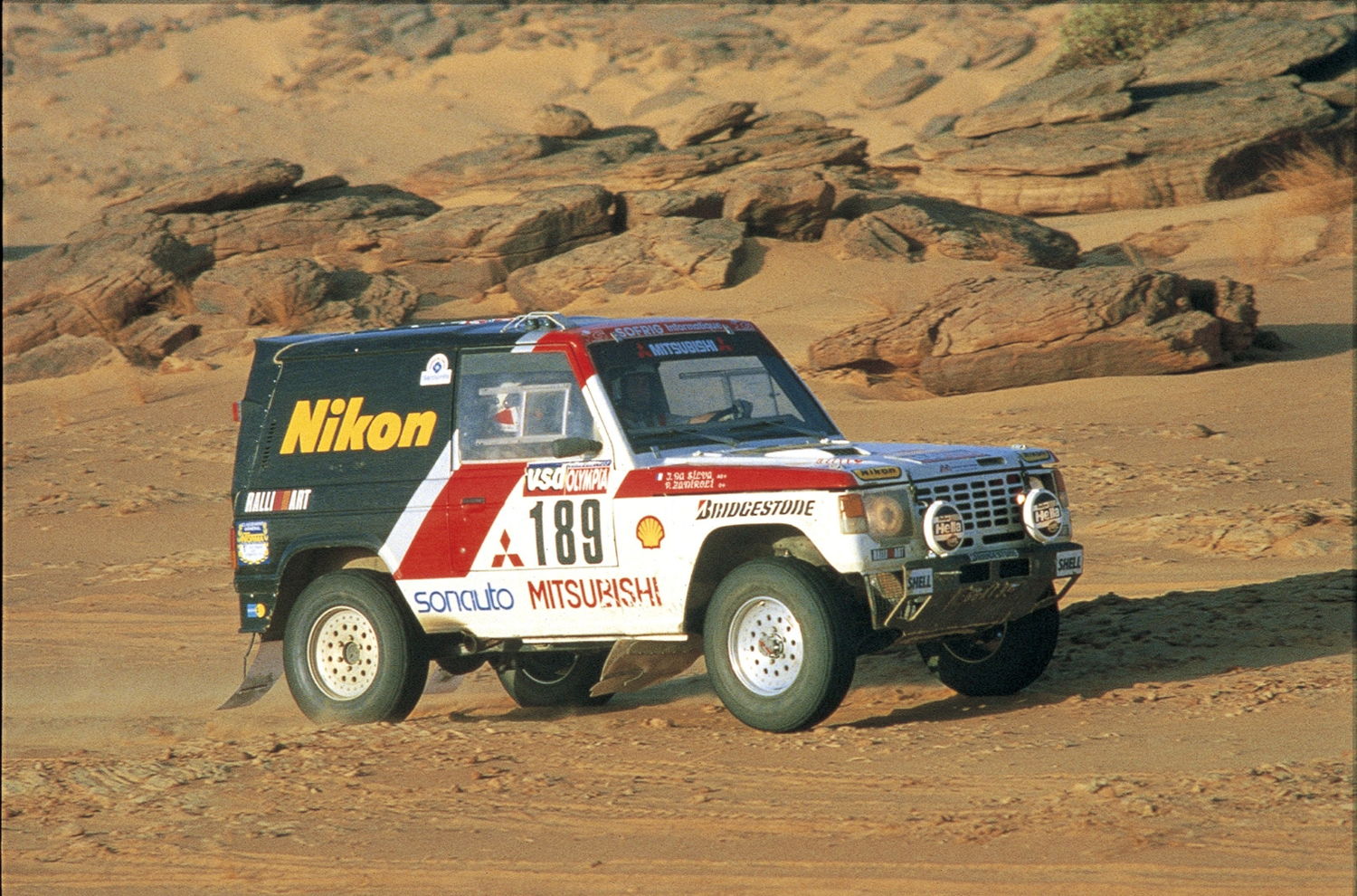 Mitsubishi Pajero - First Dakar win - 22. Jan 1985