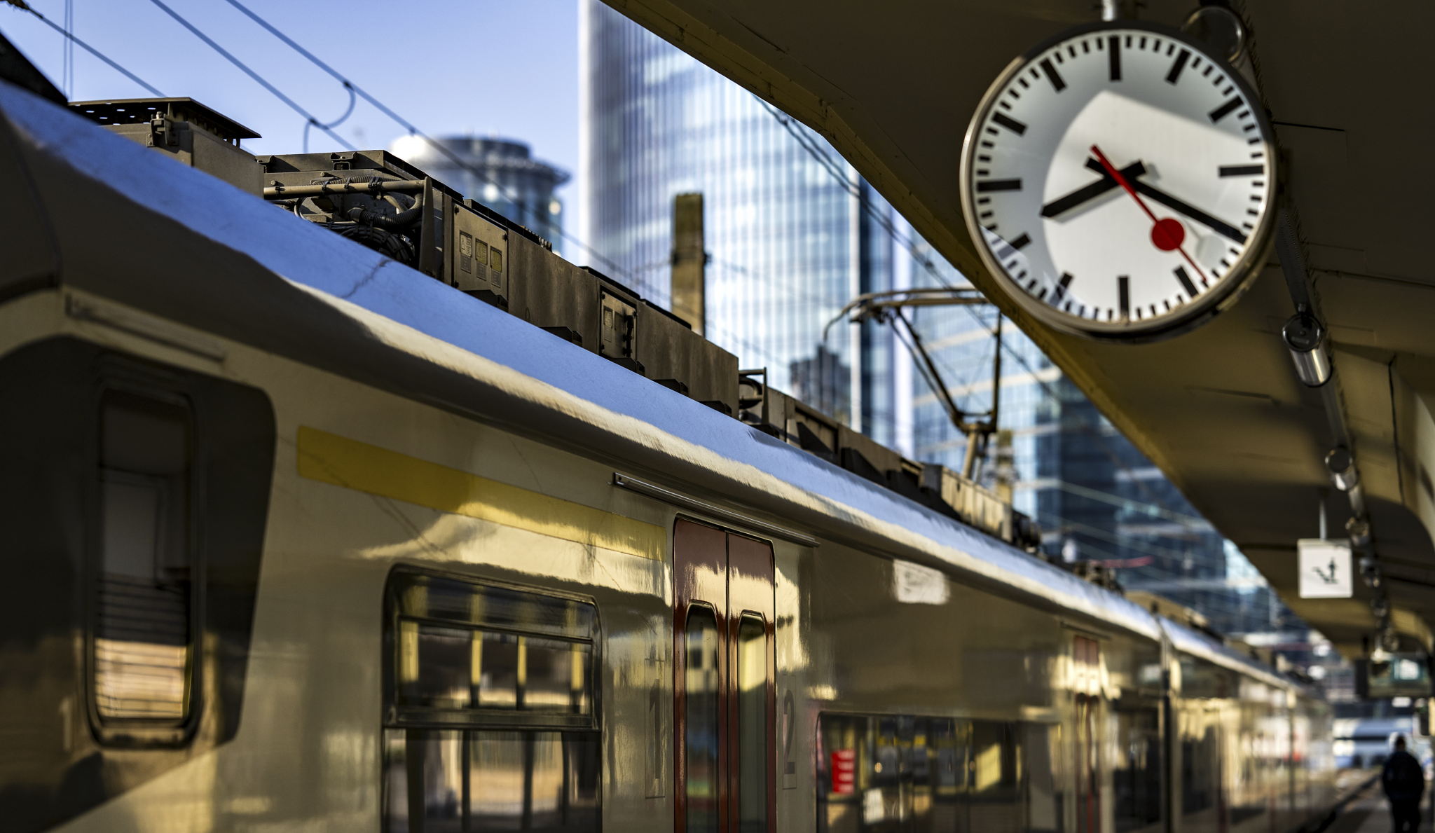 La ponctualité des trains a atteint 91,7% en avril 2025 