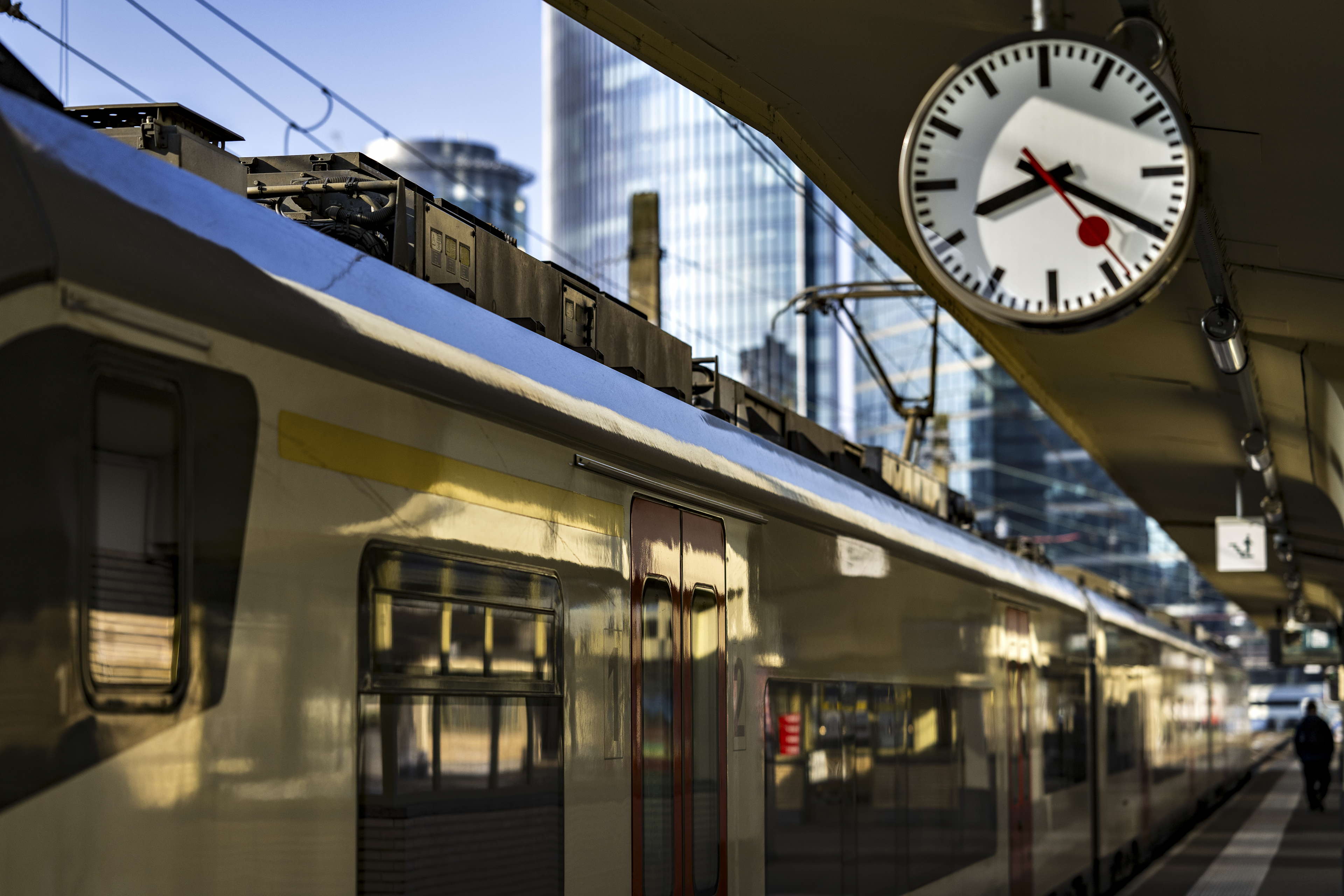 La ponctualité des trains a atteint 91,9% en mars 2025 