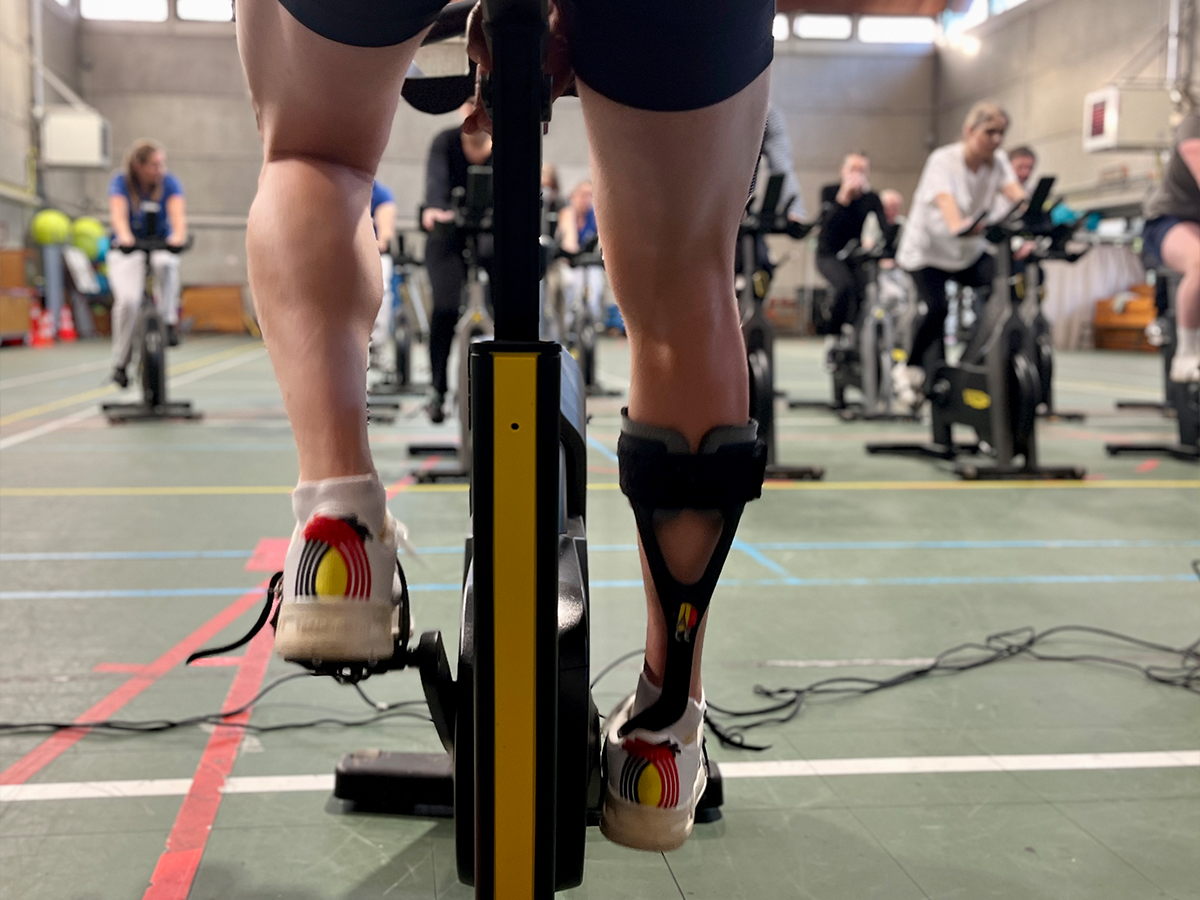 Spinning G-sport met Louis Clincke