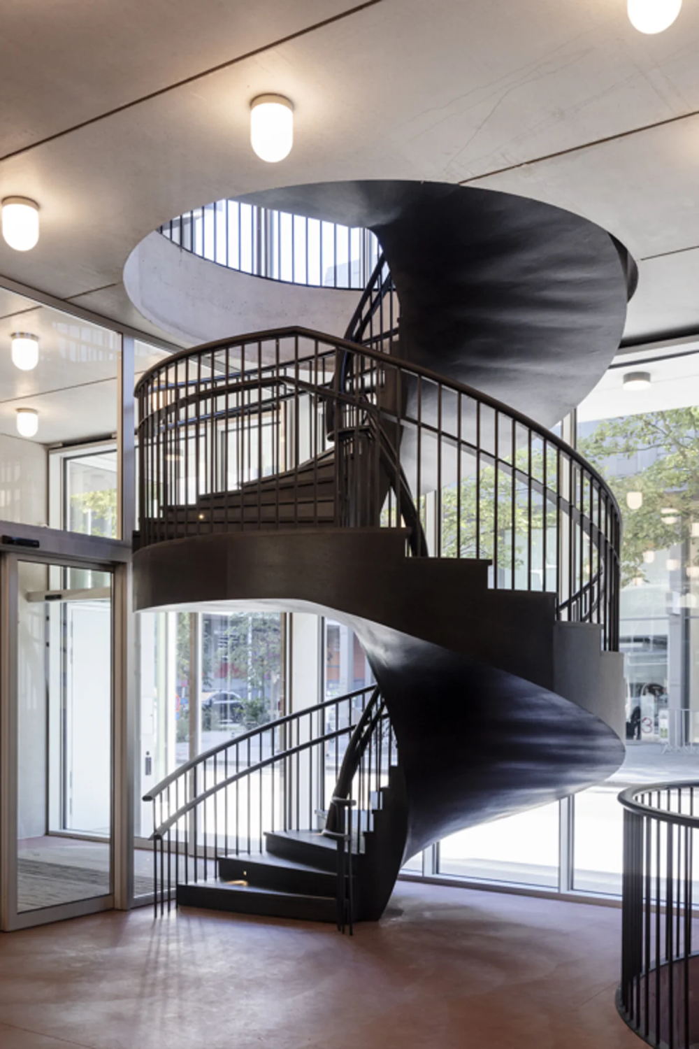 Rubenshuis, escalier en spirale, (c) Ans Brys