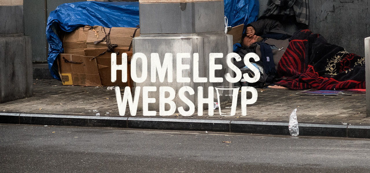 Homeless webshop