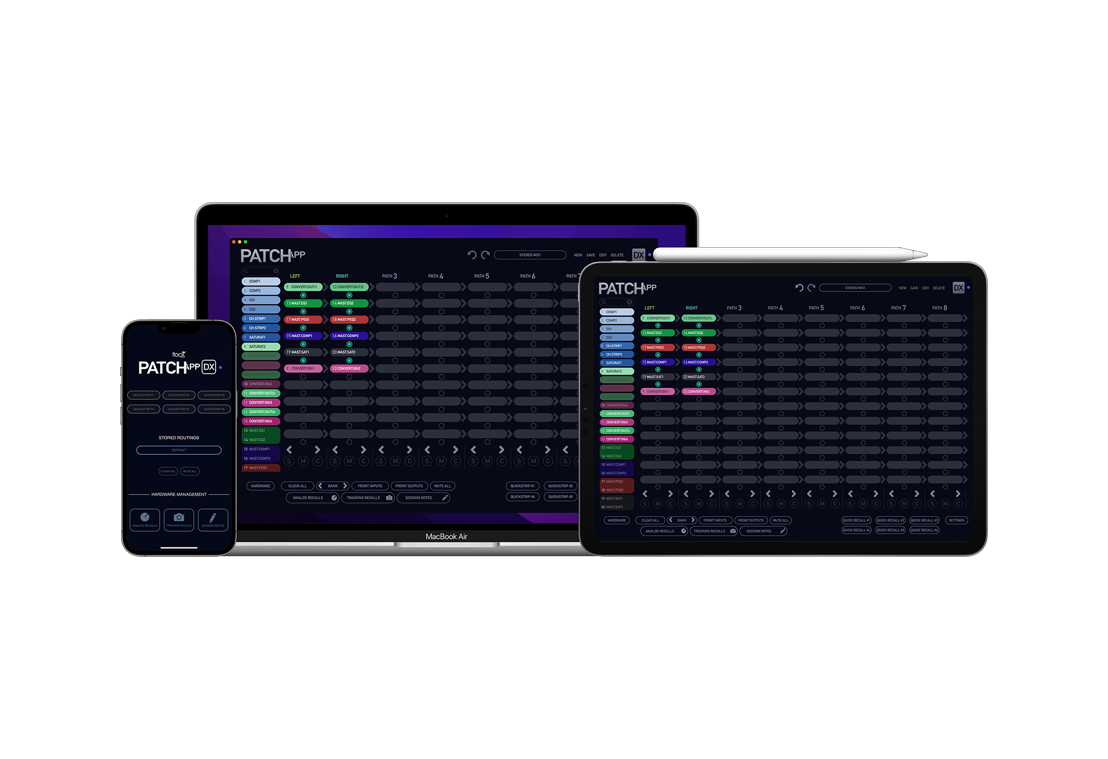 Flock Audio Launches PATCH APP DX 1.0, the Latest Advance in Total Hardware Management