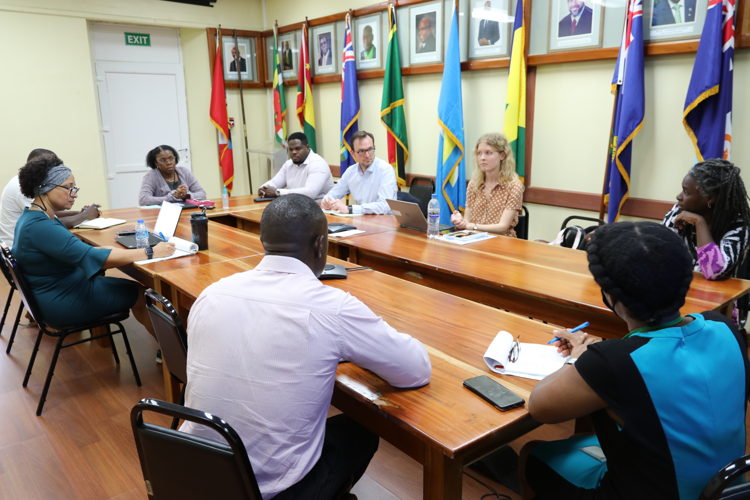 OECS Commission internal consultation with OECD.