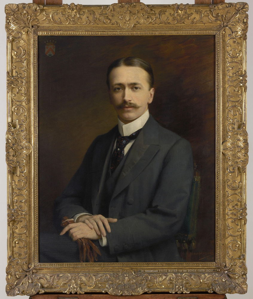 Jozef Janssens, Portret van Fritz Mayer van Den Bergh, 1901, Museum Mayer van den Bergh