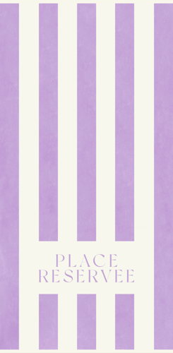 PlaceReservee HOLIDAY 59 Euro1
